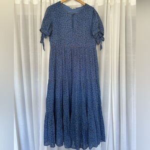 Blue Madewell Prairie Dress